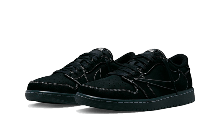 Air Jordan 1 Low Sp Travis Scott Schwarz Phantom Suchtige Turnschuhe Addict Sneakers