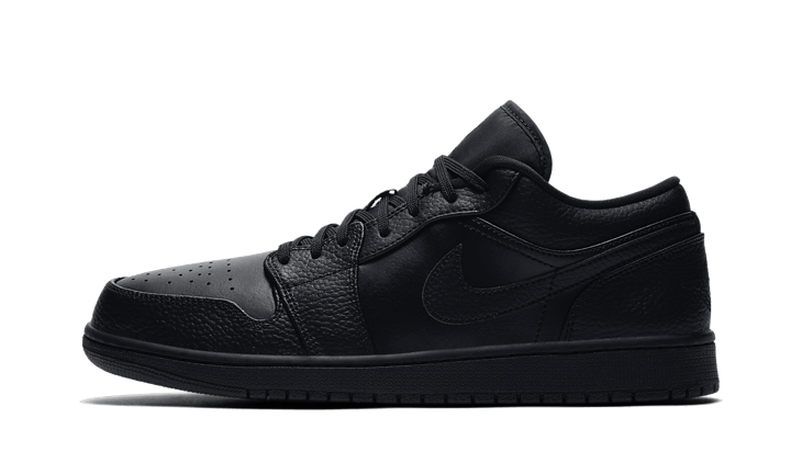 Air Jordan Low Triple Black Addict Sneakers - Main Image