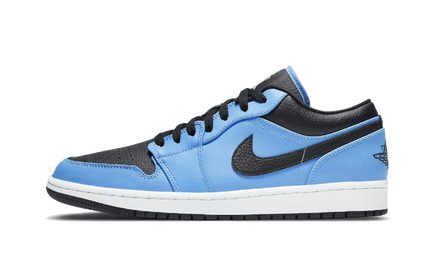 Air Jordan 1 Low University Blau Schwarz