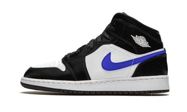 Black and white and purple jordans sales