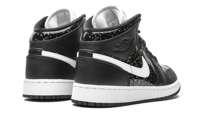 Air Jordan 1 Mid Black Speckle