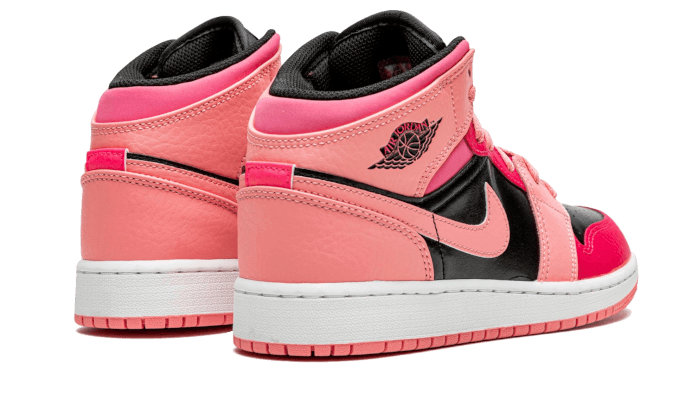 Air Jordan 1 Mid Coral Chalk Pink