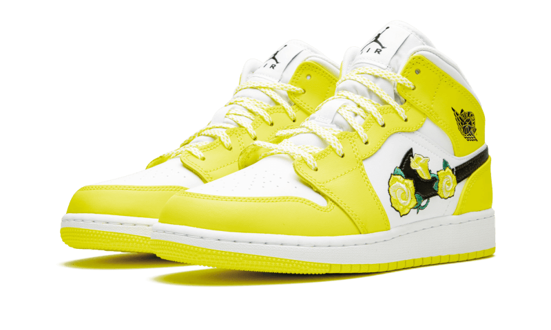 Air Jordan 1 Mid Dynamic Yellow