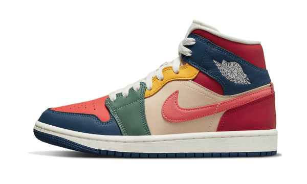 Air Jordan 1 Mid Se Multi Color