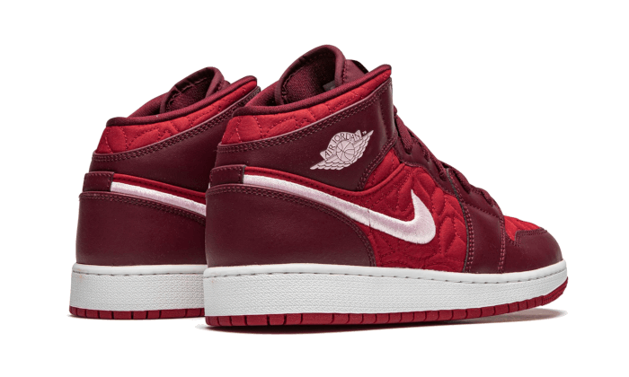 Air Jordan 1 Mid Se Red Quilt