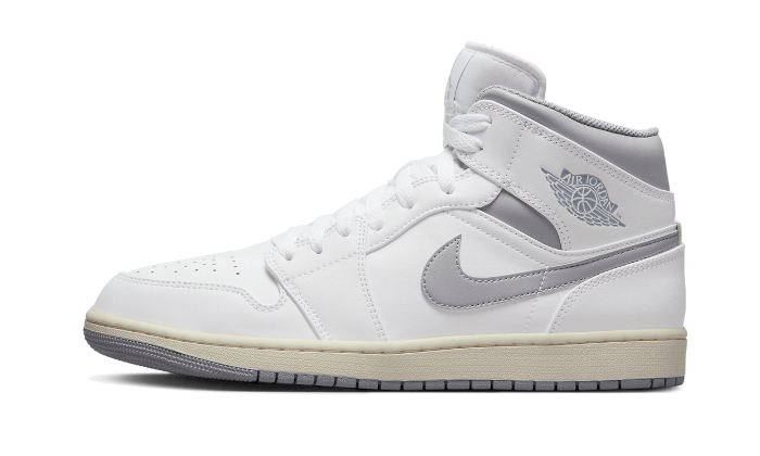 Air Jordan 1 Mid Vintage Grau Suchtige Turnschuhe Addict Sneakers