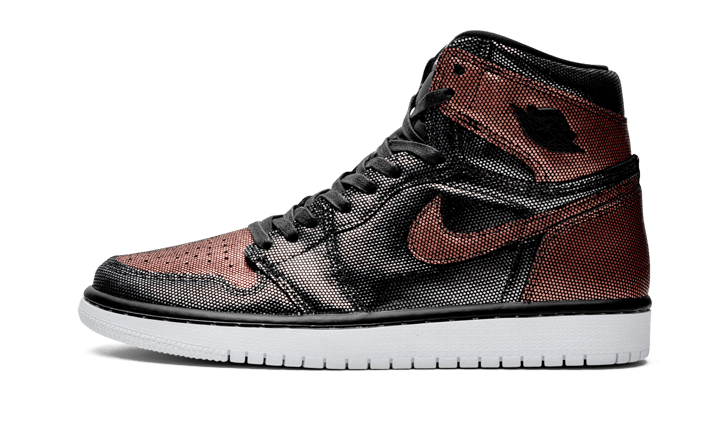 Air Jordan 1 Retro High Fearless Metallic Rose Gold