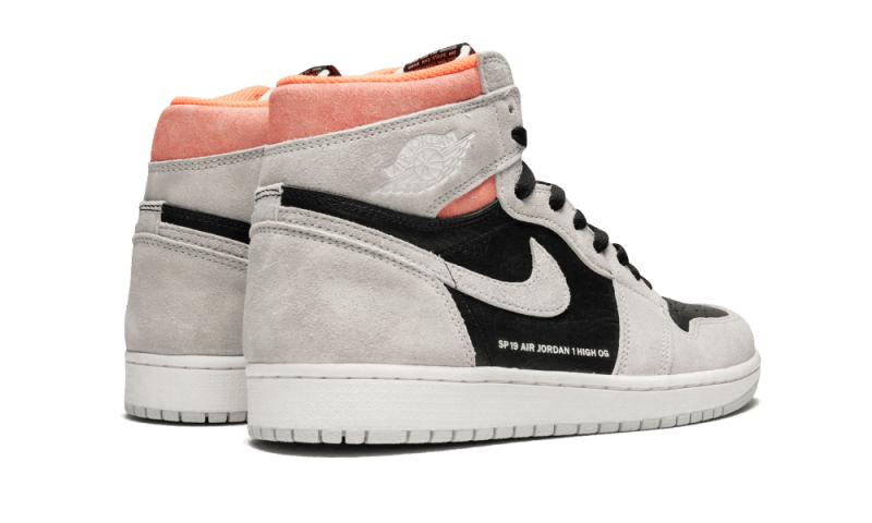 Air Jordan 1 Retro High Neutral Grey Hyper Crimson