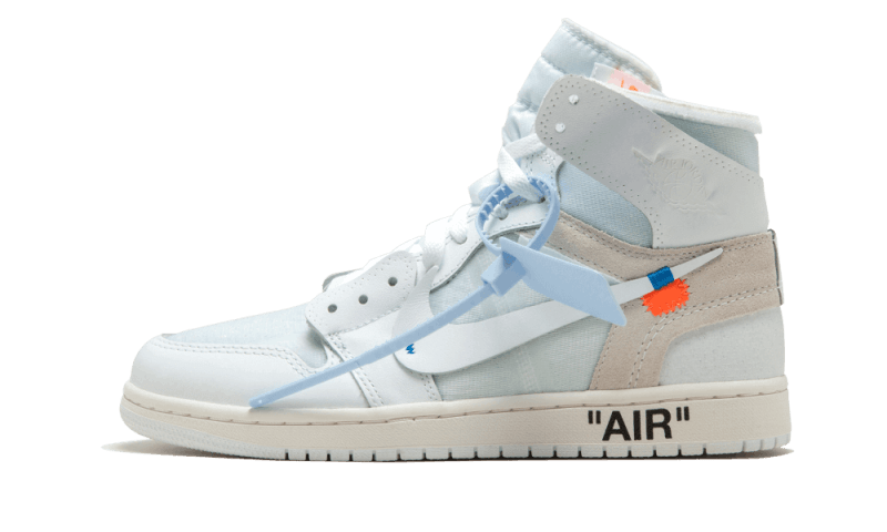 Authentic air jordan 1 off white on sale