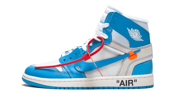 Nike air jordan 1 blue white on sale
