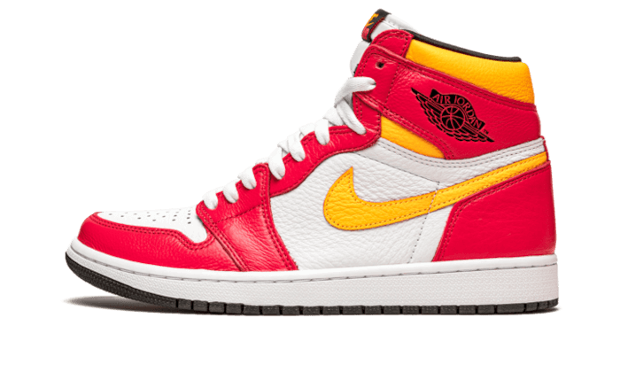 Air Jordan Retro High Og Light Fusion Red Addict Sneakers
