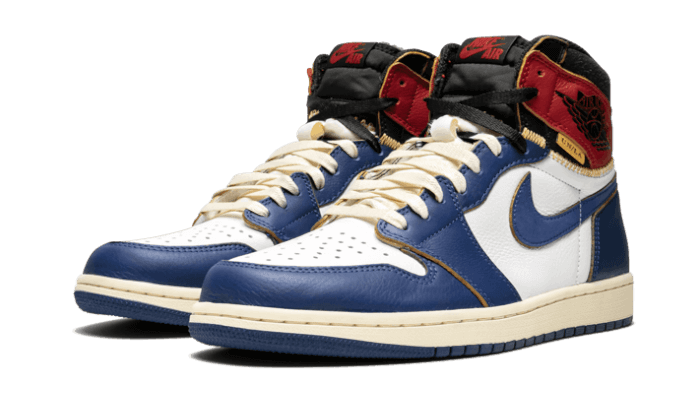 Air Jordan Retro High Union Los Angeles Blue Toe Addict Sneakers