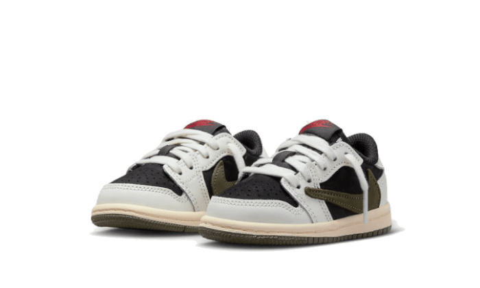 Air Jordan 1 Retro Low Og Sp Travis Scott Olive Bebe Td