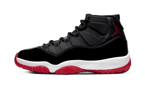Jordan 11 rouge et noir hot sale