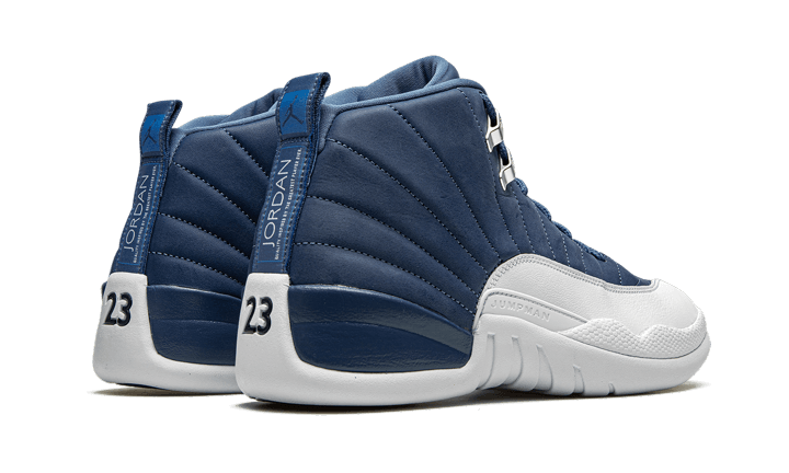 Air Jordan 12 Retro Steinblau Suchtige Turnschuhe Addict Sneakers