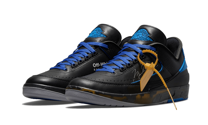 Air Jordan 2 Retro Low Sp Off White Black Blue