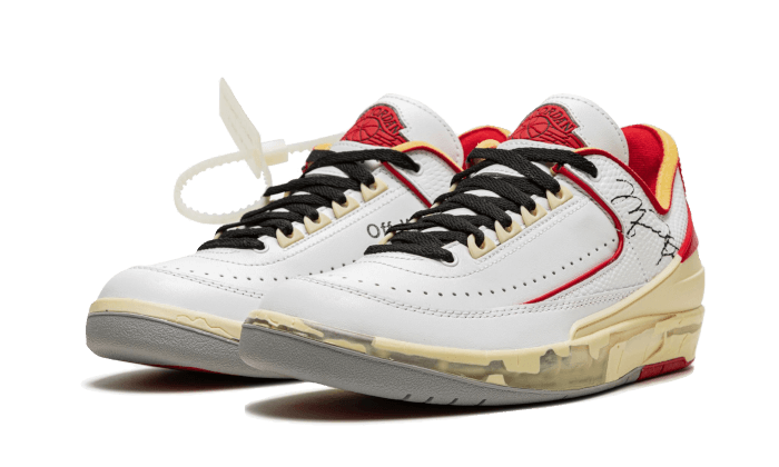 Air Jordan 2 Retro Low Sp Off White White Red