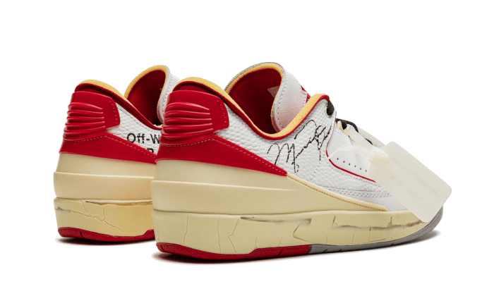 Air Jordan 2 Retro Low Sp Off White White Red
