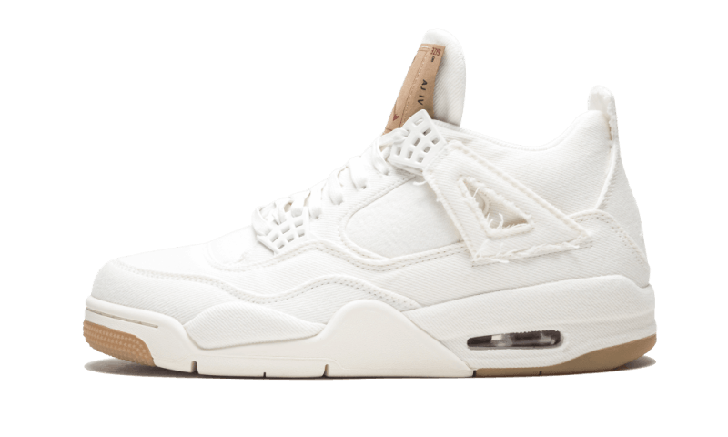 Air Jordan 4 Retro Levis White | Addict Sneakers