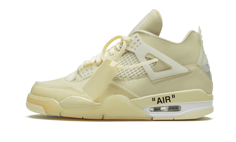 Air Jordan 4 Retro Off White Sail | Addict Sneakers