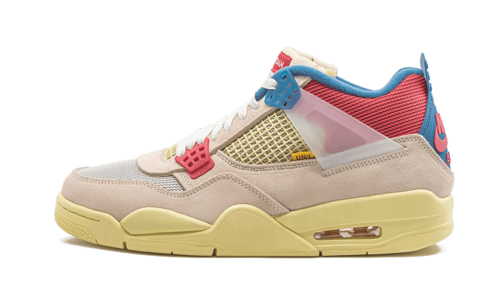 Air Jordan 4 Retro Union Guava Ice Suchtige Turnschuhe Addict Sneakers