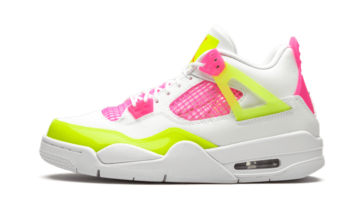 Air Jordan Retro White Lemon Pink Addict Sneakers