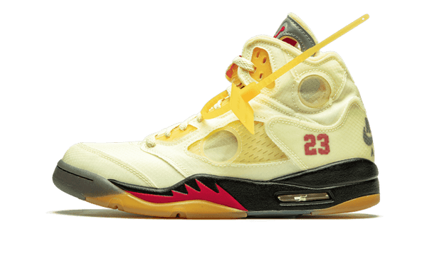 Air Jordan 5 Retro Off White Sail | Addict Sneakers