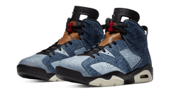 Air Jordan 6 Retro Washed Denim Addict Sneakers