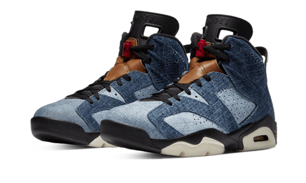 Air Jordan Retro Washed Denim Addict Sneakers