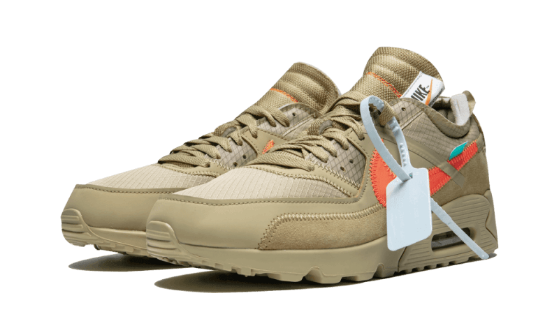 Nike Air Max 90 Off White Desert Ore Suchtige Turnschuhe Addict Sneakers