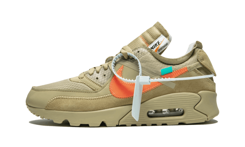 Nike Air Max 90 Off White Desert Ore Suchtige Turnschuhe Addict Sneakers