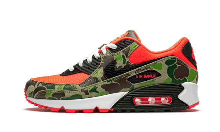 Nike Air Max 90 Reverse Duck Camo Suchtige Turnschuhe Addict Sneakers