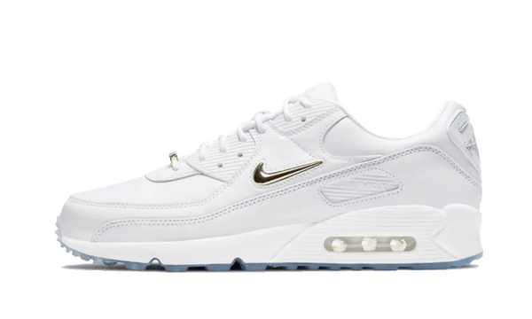 Nike Air Max 90 White Metallic Gold Addict Sneakers