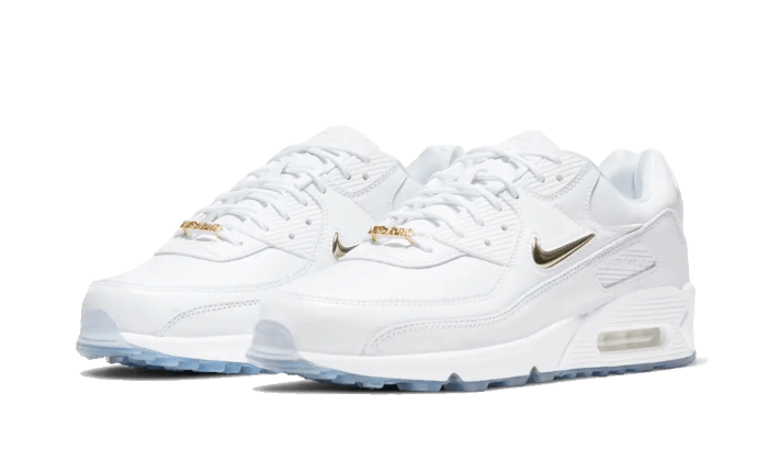 Nike Air Max 90 White Metallic Gold