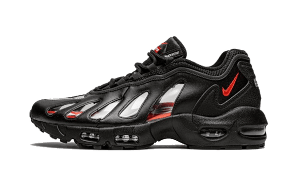 Nike Air Max 96 Schwarz Supreme Suchtige Turnschuhe Addict Sneakers