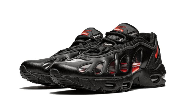 特約店①Supreme Nike Air Max 96 Black エアマックス96 靴