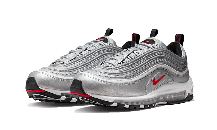 Black and silver nike air max 97 sales