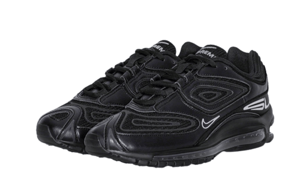 Nike air max 98 top cuir noir