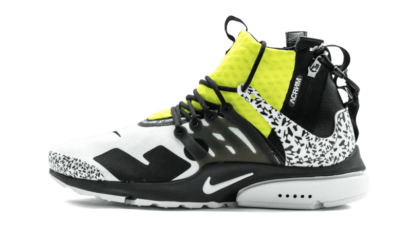 Nike Air Presto Mid Akronym Dynamic Yellow Suchtige Turnschuhe Addict Sneakers