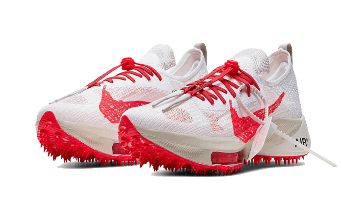 Nike Air Zoom Tempo Next Off White White Solar Red