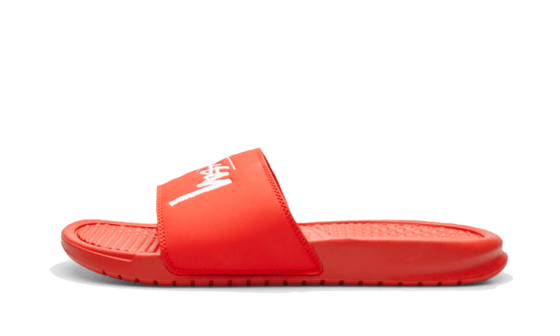 Nike Benassi Stussy Habanero Red