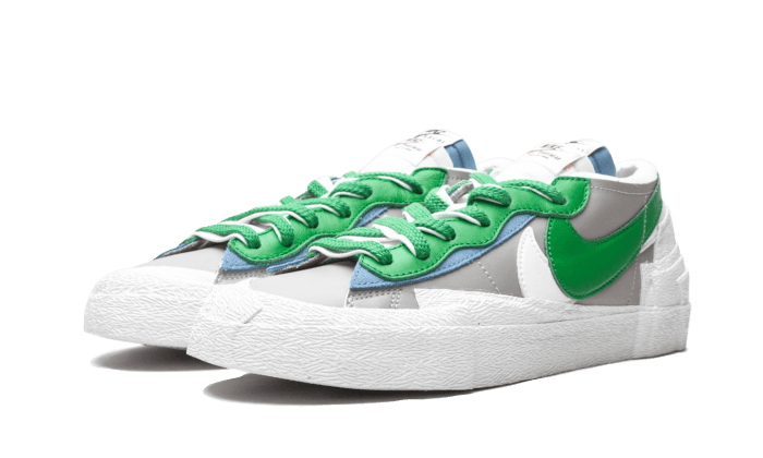 Nike Blazer Low Sacai Medium Gray Classic Green