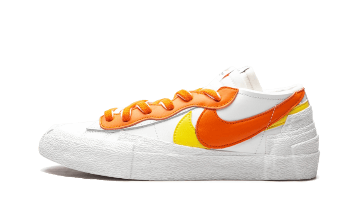 Nike Blazer Low Sacai Weiß Magma Orange