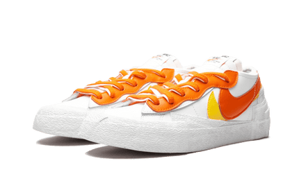 Nike Blazer Low Sacai Weiß Magma Orange