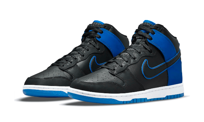 Nike Dunk High Blue Camo Addict Sneakers - Main Image