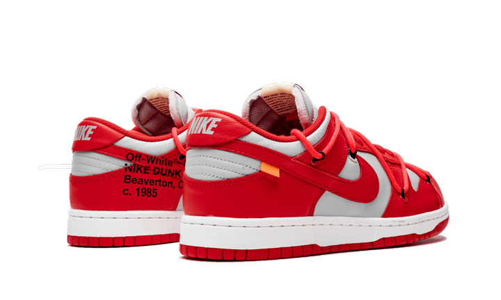 Nike Dunk Low Off White University Red