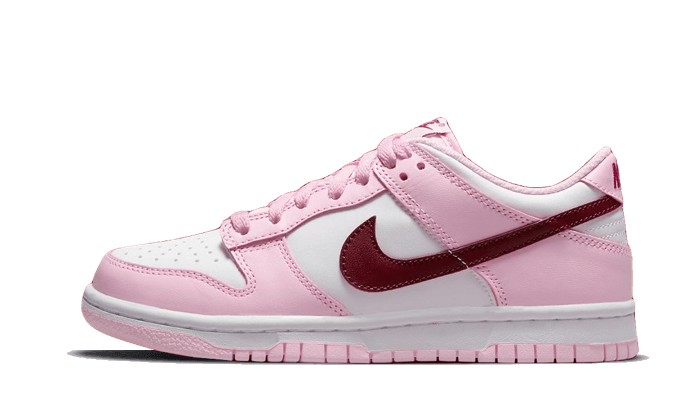 Nike Dunk Low Rosa Rot Weiß