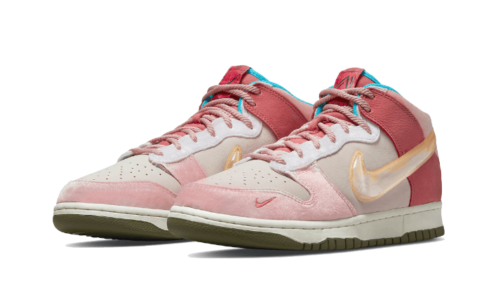 Nike Dunk Mid Social Status Free Lunch Strawberry Milk