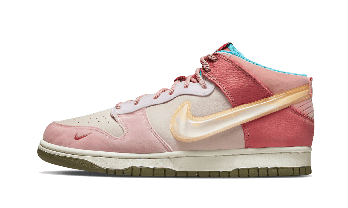 Nike Dunk Mid Social Status Free Lunch Strawberry Milk