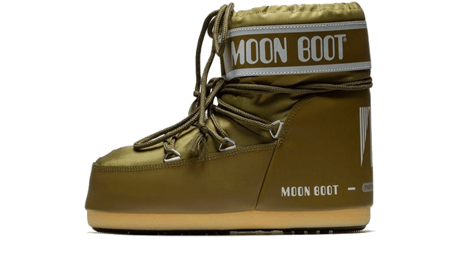 Moon Boot Icon Low Khaki Nylon